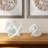 Glass Knot Coastal Abstract Tabletop Decor, Set of 2-1655021652