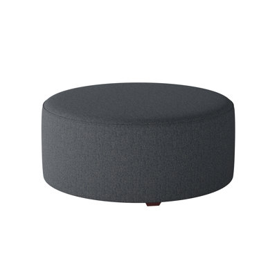 Weigand 39" Wide Round Abstract Cocktail Ottoman