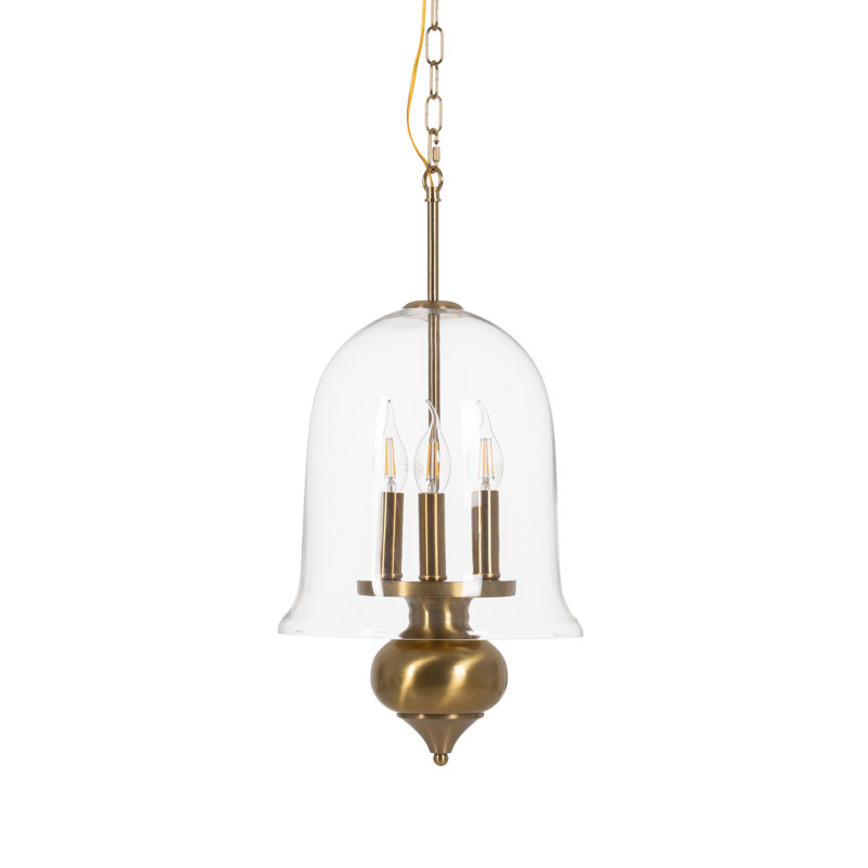 - Light Pendant, Antique Brass