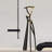 79'' Black LED Novelty Floor Lamp