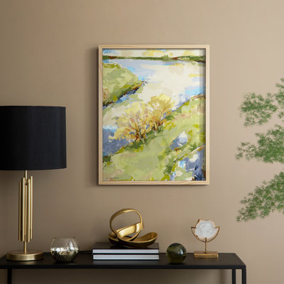 Reproduction encadrée Airy II - bois massif