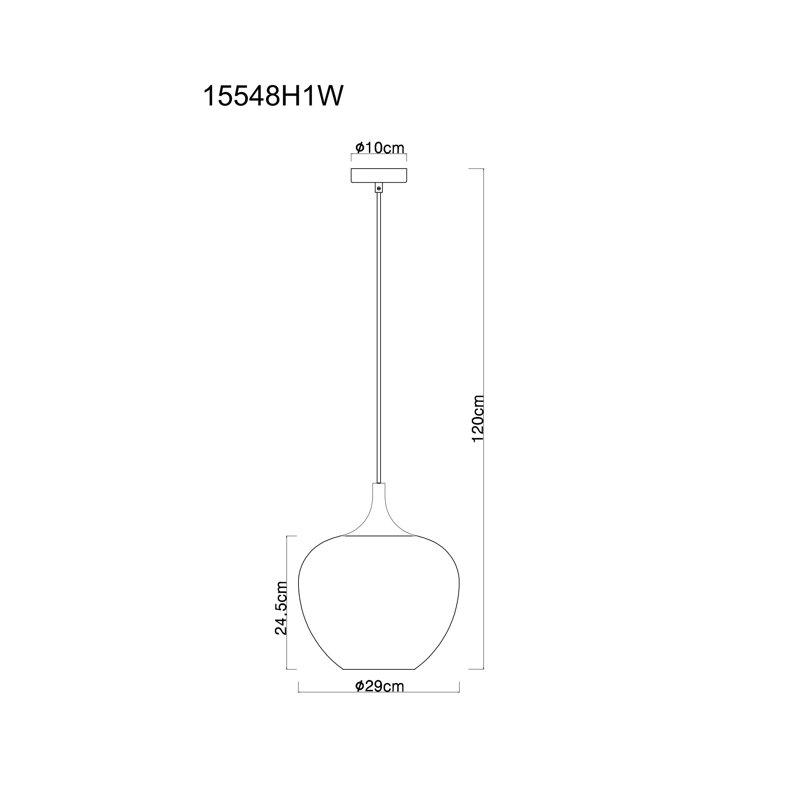 1 - Light Natural Pendant