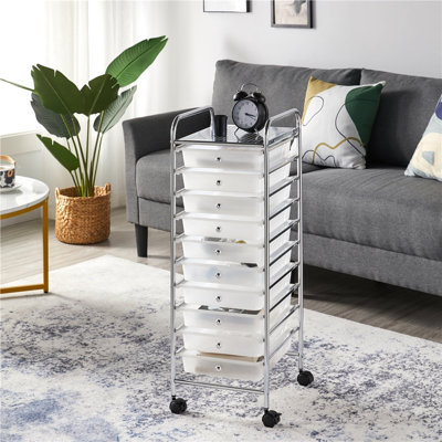 Lundys 10 Drawer Storage Drawer
