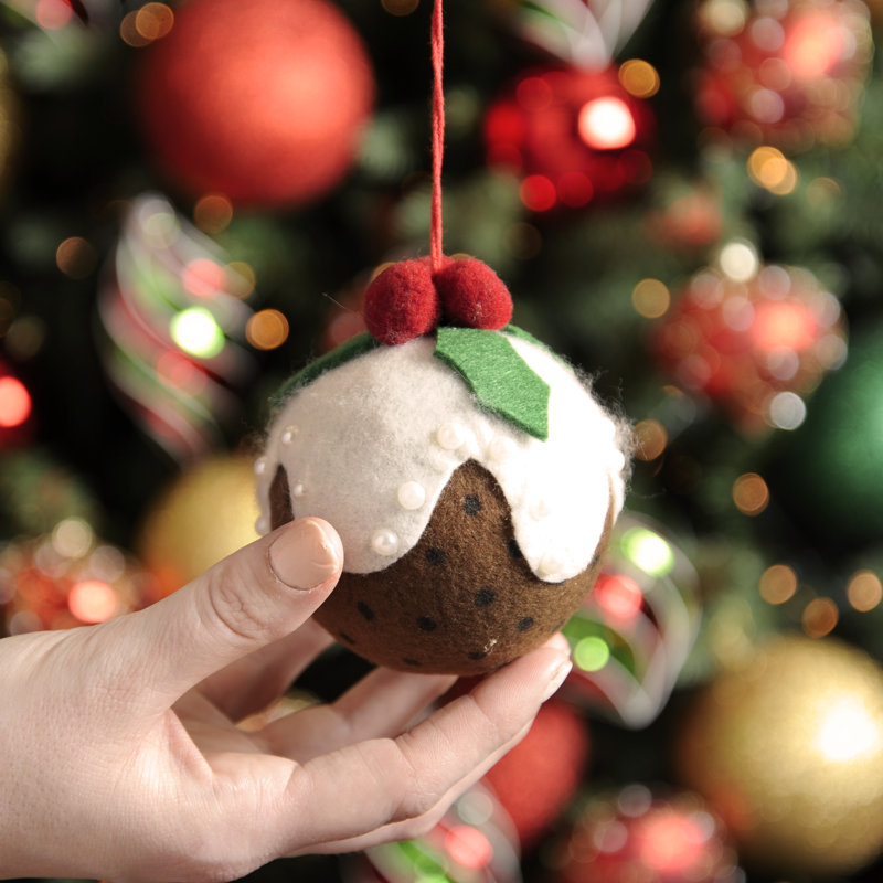 10cm Fabric Bauble