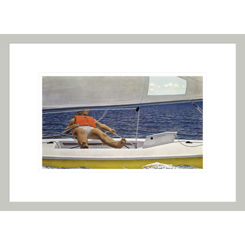 «Laser» par Alex Colville, H 12,1 po x l 16,75 po