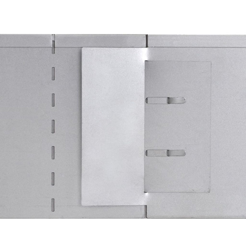 Brandt Lawn Fences 5 pcs Galvanised Steel 100x19 cm