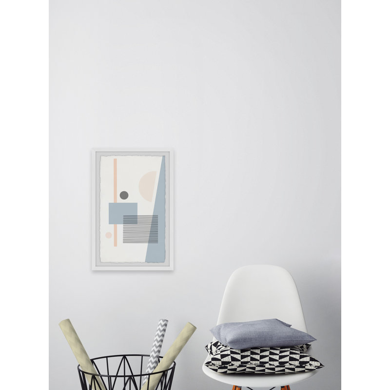 Hidden Moon - Single Picture Frame Painting, 30 cm H x 20 cm W