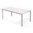 6 - Person Wood Patio Dining Set with Rectangular Table
