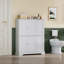 Armoire de rangement pour salle de bain H 43,5 "avec 6 portes-249719615