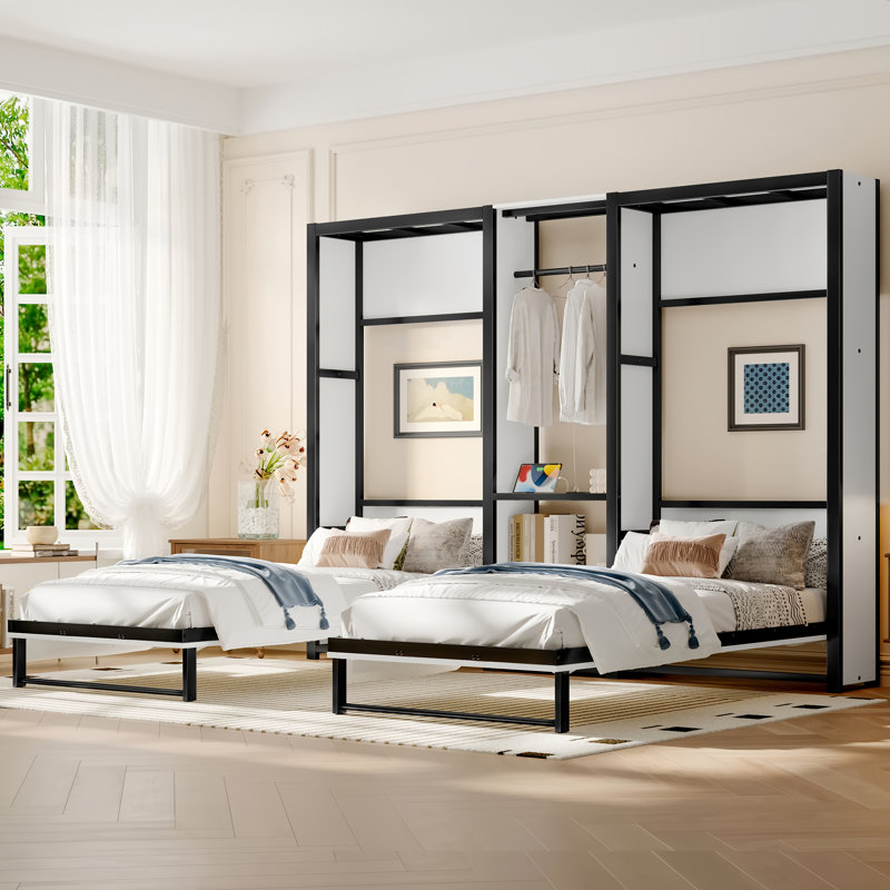 Lit simple et simple escamotable