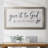 Argenta Give It to God - Single Picture Frame Print on Canvas-1989619441