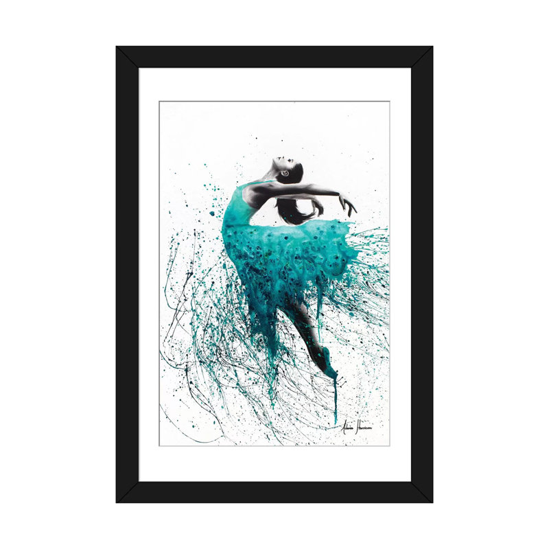 «Kingfisseur Woman», art textuel sur toile, H 24 po x l 16 po x P 1 po, Papier d'art encadré noir, Blanc
