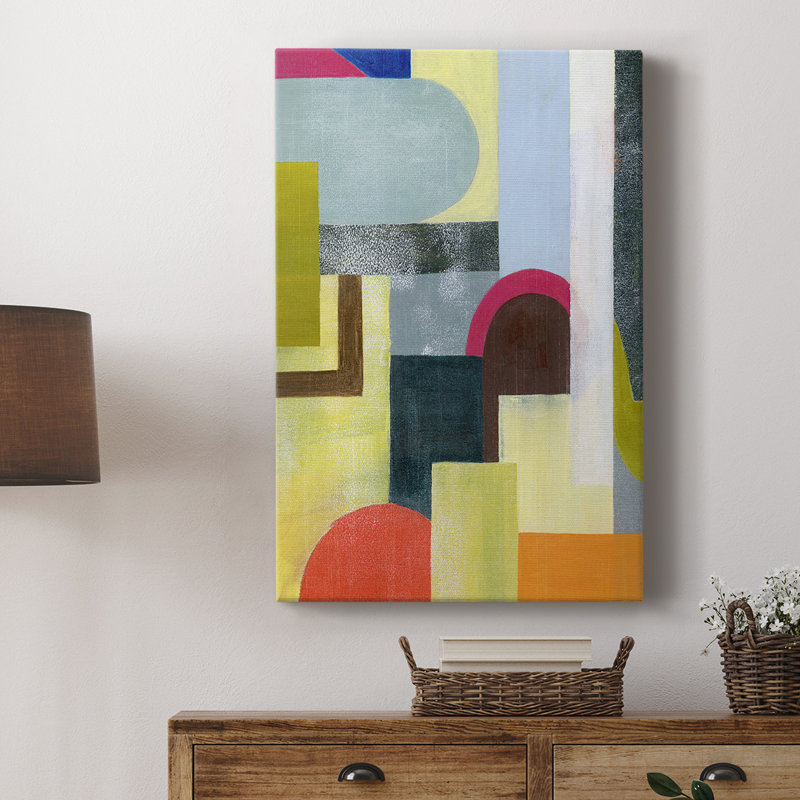 City of Rainbows I - Gallery Cavas, H 27 po x l 18 po