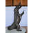 Alligator having fun bronze statue - fountain -  Size: 15"L x 15"W x 31"H.