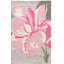 Tapis floral gris / rose en laine / coton touffeté à la main Jardin 403-108596841