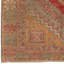 Tapis traditionnel traditionnel turc noué à la main de style tribal