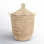 Senegalese Hand Woven Laundry Hamper with Handles