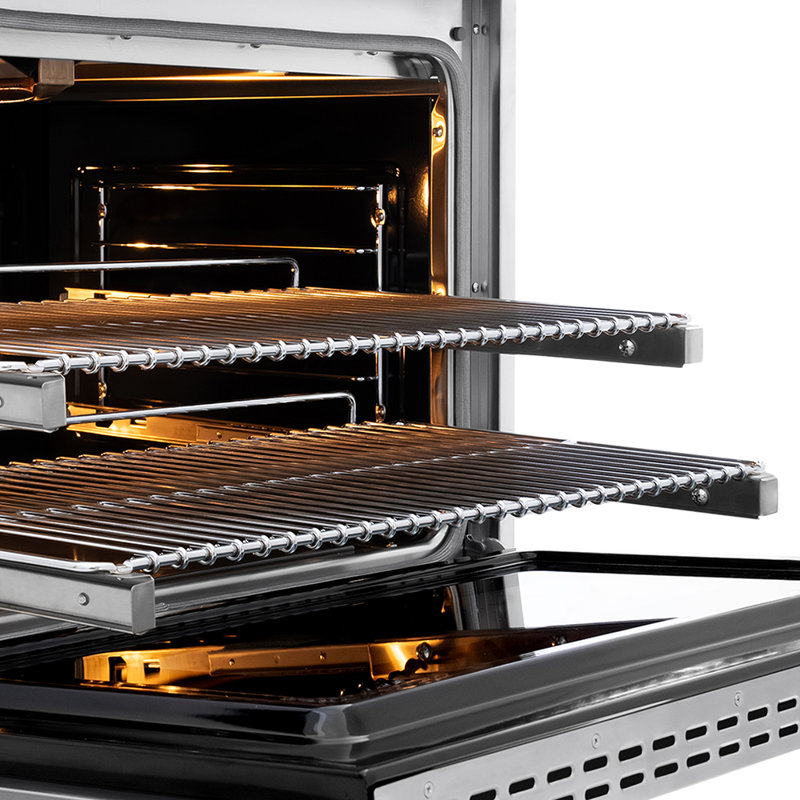 ZLINE Autograph 36" Paramount Dual Fuel Range w/ 6 Burners & Champagne Bronze Accents (SDRZ-36-CB), 5.2 cu ft, 6 burners