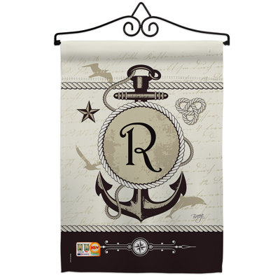 Double Sided 18.5'' H x 13'' W Polyester Flag Set