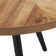 Moeller Pine Round Metal Base Dining Table