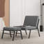 Fauteuil rembourré de 24 po de largeur avec tabouret Kristiane-1117269540