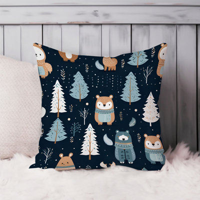 Holiday Christmas Winter Animals I Scandinavian