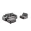 Canapé modulaire en mousse viscoélastique de haute qualité, 3 places, sans siège pour salon, modulaire-1570645525