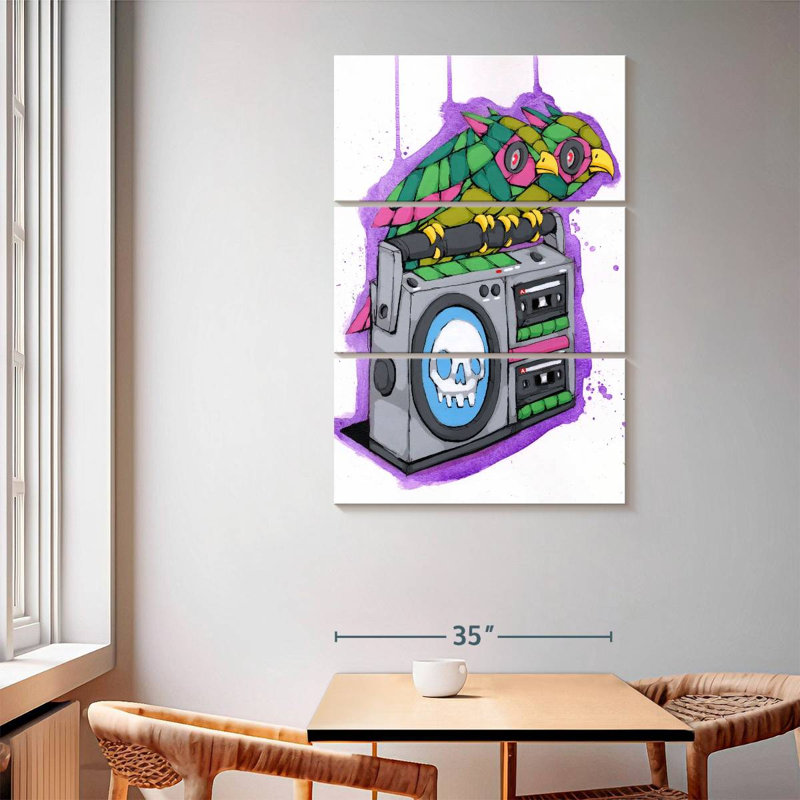 Abarca Shared A Beat, 65" H x 42" W