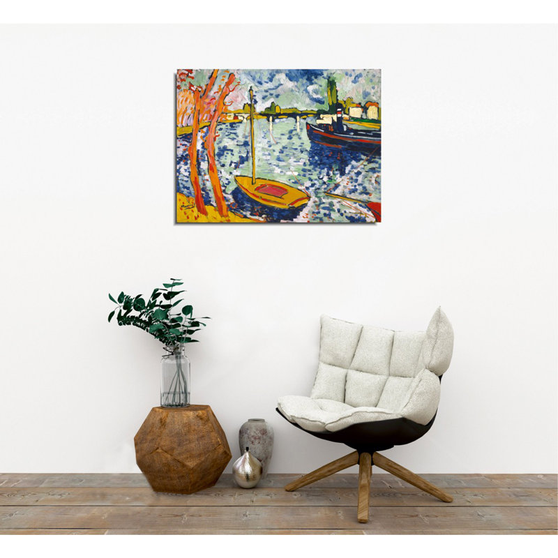Mauriice De Vlaminck - Wrapped Canvas Painting