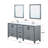 Ziva 80 in W x 22 in D Double Bath Vanity-50494154