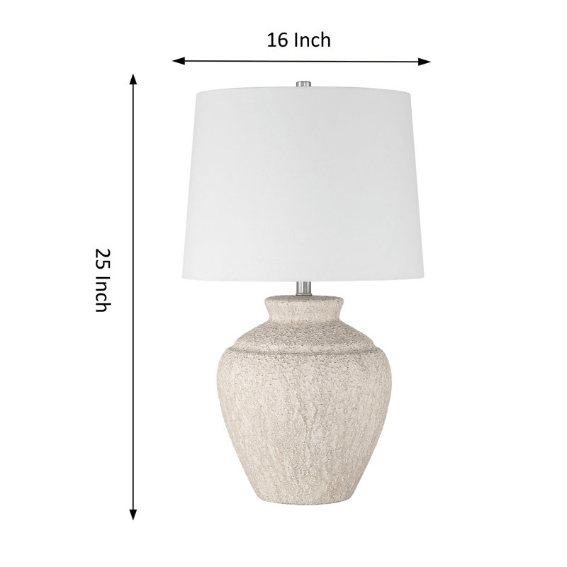 Braisley 25" Ceramic Table Lamp Set