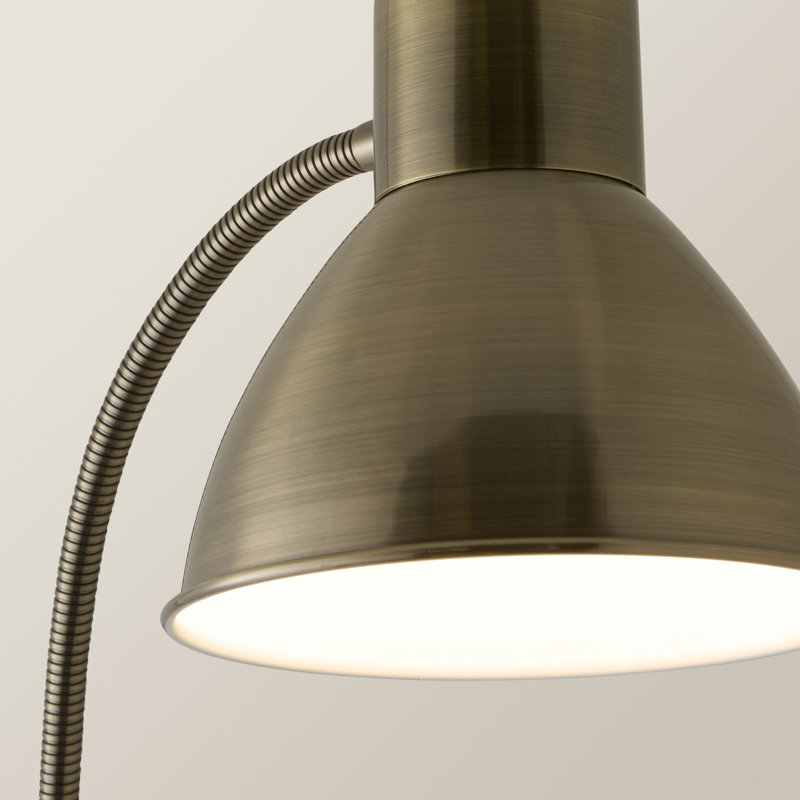Netherby 156cm Floor Lamp, Not Included, Antique Brass