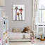 Giraffe Family Canvas Wall Art Animal Poster Prints Picture With Frame For Living Room Bedroom Nursery Office Kids Room Decor Gifts For And Babies(Lovely Giraffe)-685848072