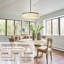 Lustre tambour en tissu 23,6 "noir mat moderne / contemporain-2034658038-2034658037