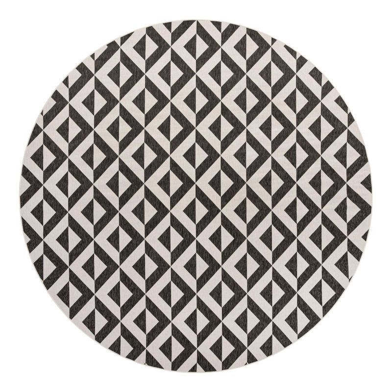 Jill Zarin Napa Outdoor Rug, Round 13'1"