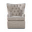 Roberts Swivel Tufted Wingback Chair-1722000712
