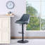 Tabouret de bar pivotant à hauteur réglable Dandrae-401030501