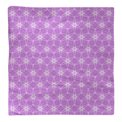 Polyester Floral Square Napkin