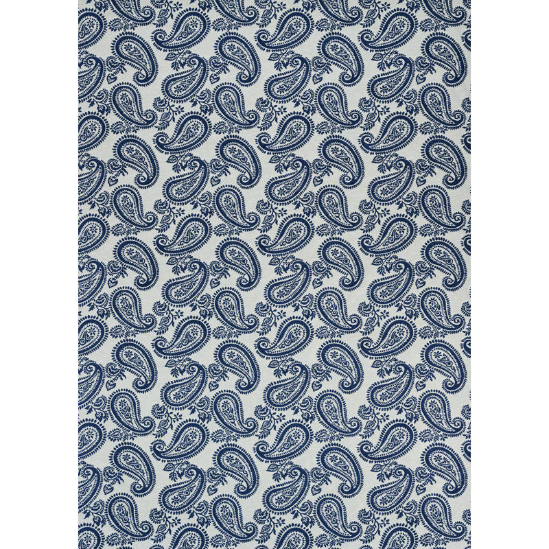 Milena Paisley Fabric, Blue