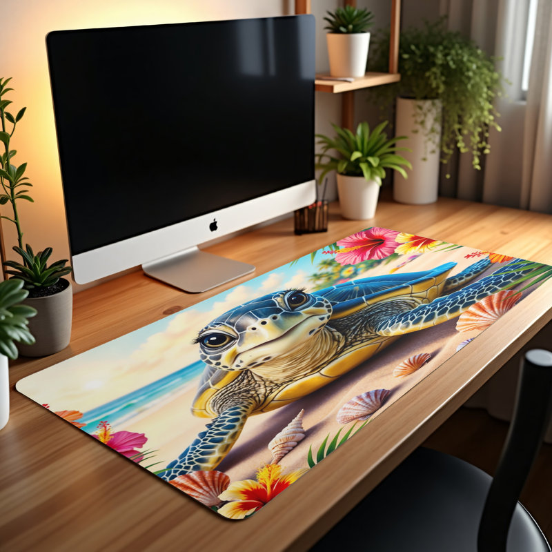 Polyester Desk Pad, 23.6x13.8