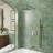 High Pressure Shower System with Pressure Balance Valve & Tub Spout-60135017