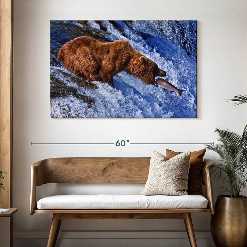 Brampt Bear Hunting, 32" H x 48" W