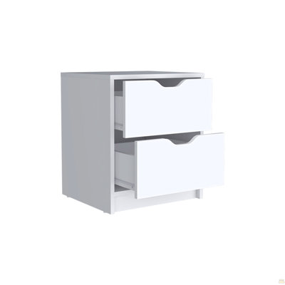 Nightstand, Two Drawers