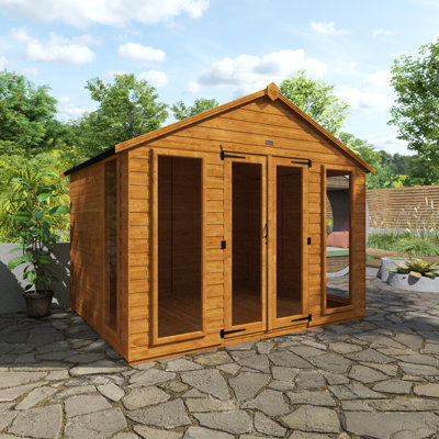 8x10w Tiger Contemporary Summerhouse