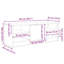 Unfinished TV Stand for TVs up to 48"-468185125