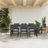 Xayla Patio Dining Set with Rectangular Table-2081047621-2146619419-2146619416