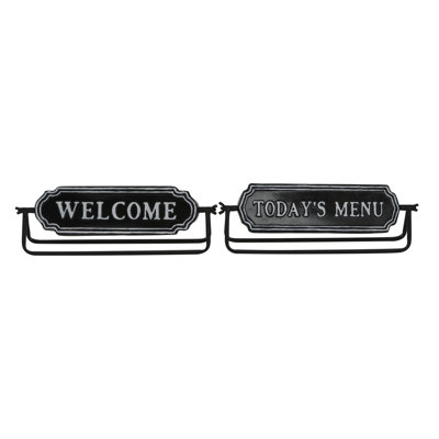 Text & Numbers Box Signs & Plaques