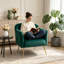 Fauteuil de chambre Modern Velvet-894394963