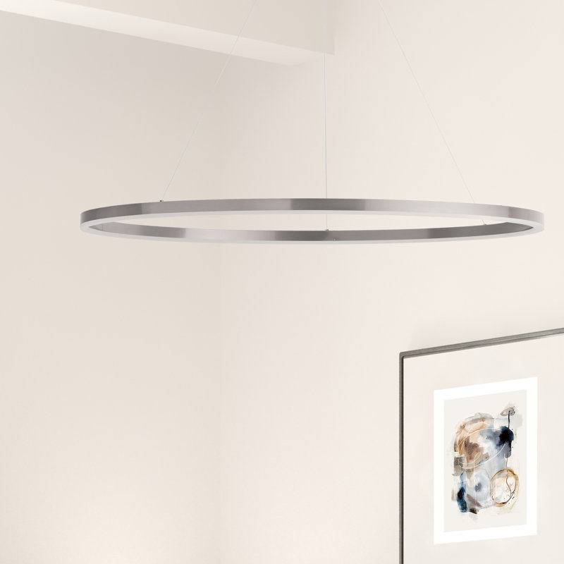 Luminaire suspendu géométrique à 1 lumière Brackeen