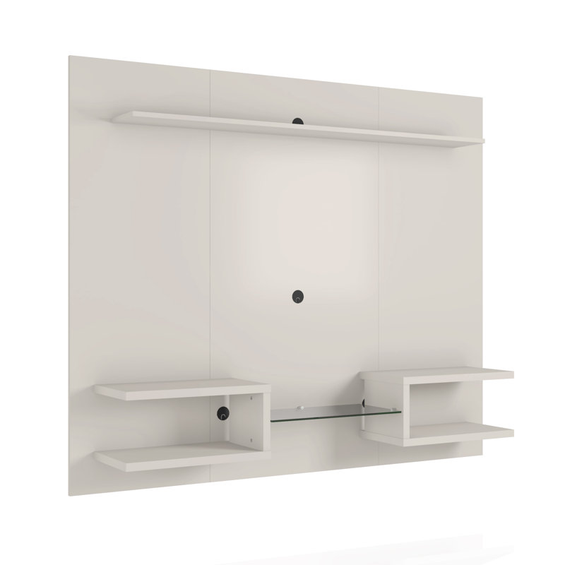 Kitterman Floating Entertainment Center for TVs up to 50", Off White